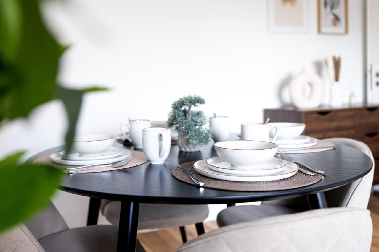 Superior! Nespresso - Kueche - Prime - Parkplatz Apartment ดุยส์บูร์ก ภายนอก รูปภาพ
